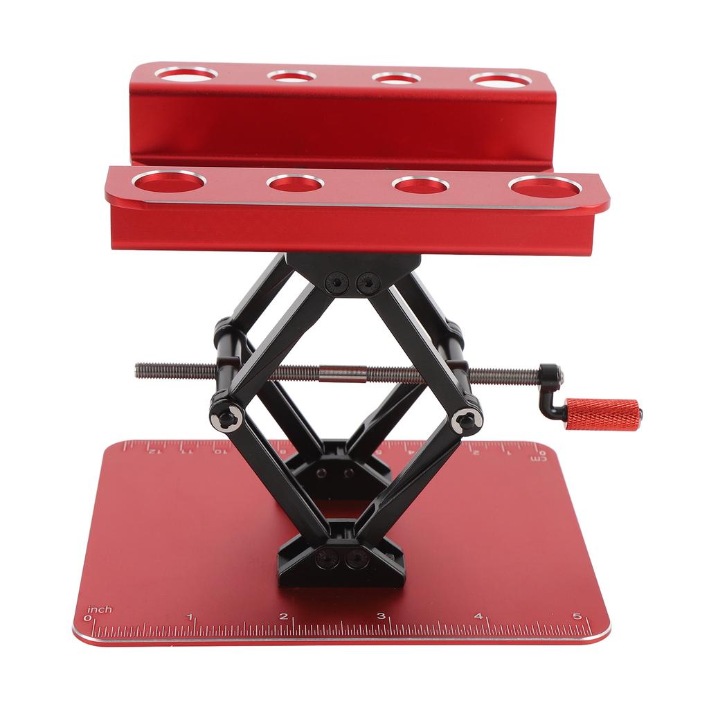 RC Car Work Stand Simulation Metal RC Repair Workstation Support Elevating Platform Rotatable for 1: