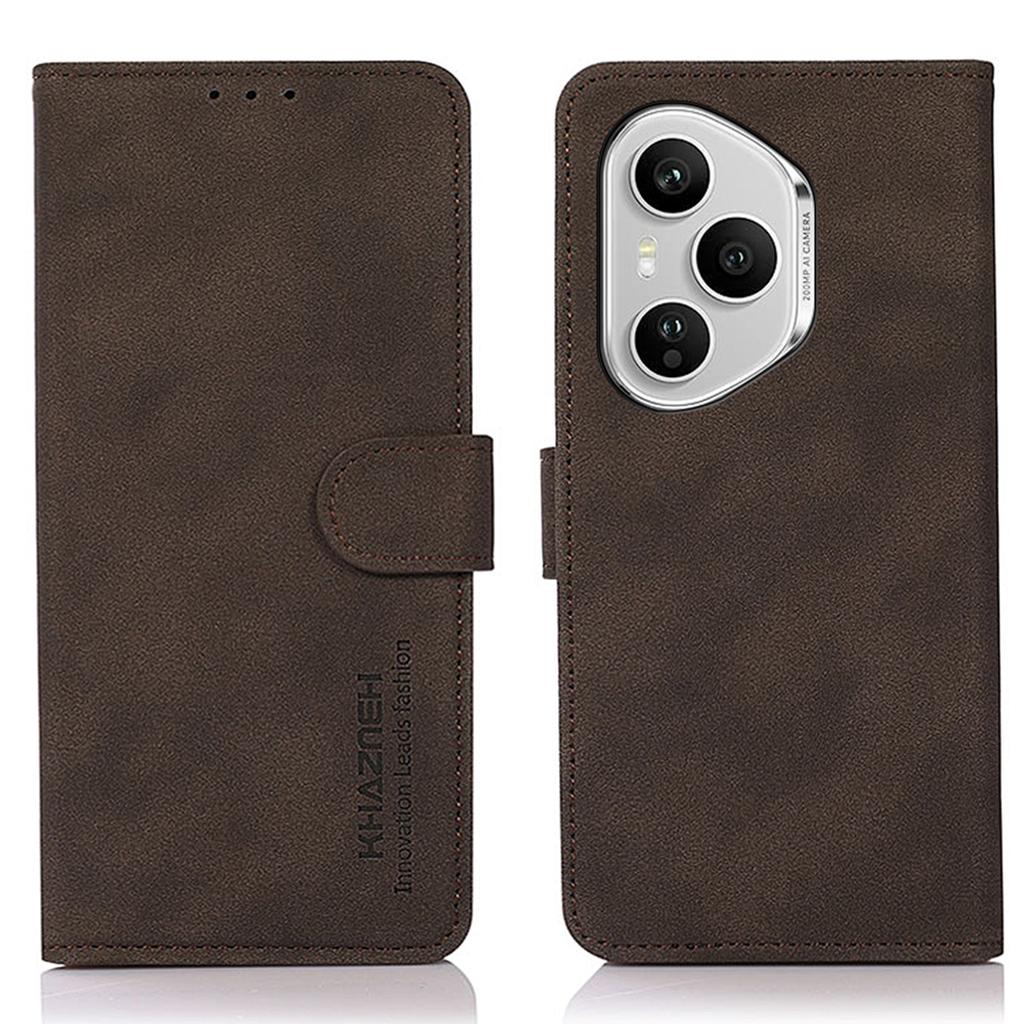 KHAZNEH For Honor 400 Pro 5G (Global) Case PU Leather Wallet Stand Phone Cover