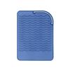 Silicone Pad Non-deformable Protective Solid Color Useful Hair Flat Iron Heat Insulation Mat Salon Use