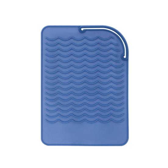 Silicone Pad Non-deformable Protective Solid Color Useful Hair Flat Iron Heat Insulation Mat Salon Use