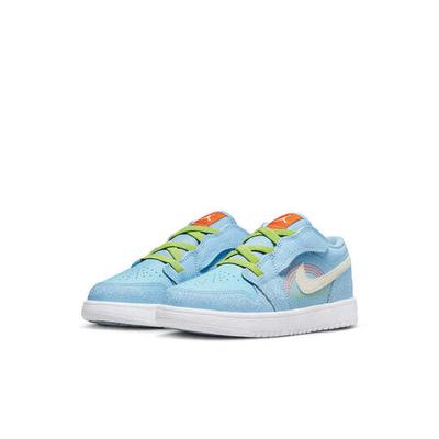 1 Low SE PS Blue Stitch Children's Basketball Shoes DR9500-400
