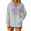 Womens Hoodies Fall Game Day Sweatshirts  Casual Long Sleeve Loose Coat Fall Hoodie Sweatshirt