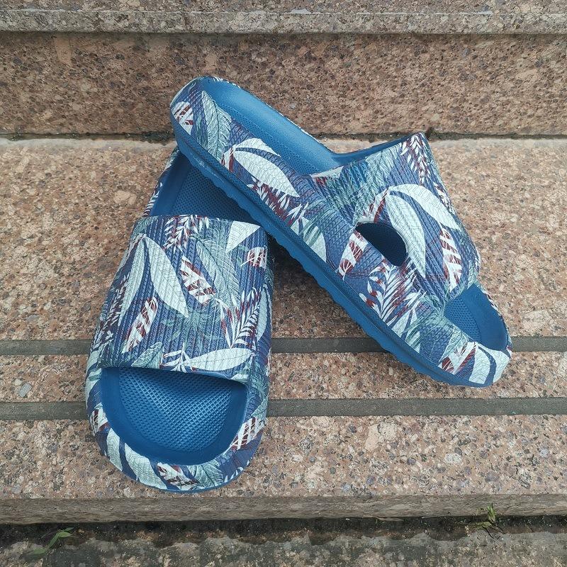 Men's new thick-soled slippers women's summer indoor pink bathroom couple cool slippers men's height increase