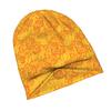 2D Flat Printing Solar Flora Urban Inspired Adult Beanie Fits Well with Layered Looks Morning Coffee Walks or Creative Spaces with Artistic Vibes, 2D