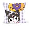 1PC New Sanrio Kuromi Double sided Printed Pillow Cover for Sofa Bedhead Cushion Cover Childrens Gift Anime Cartoon
