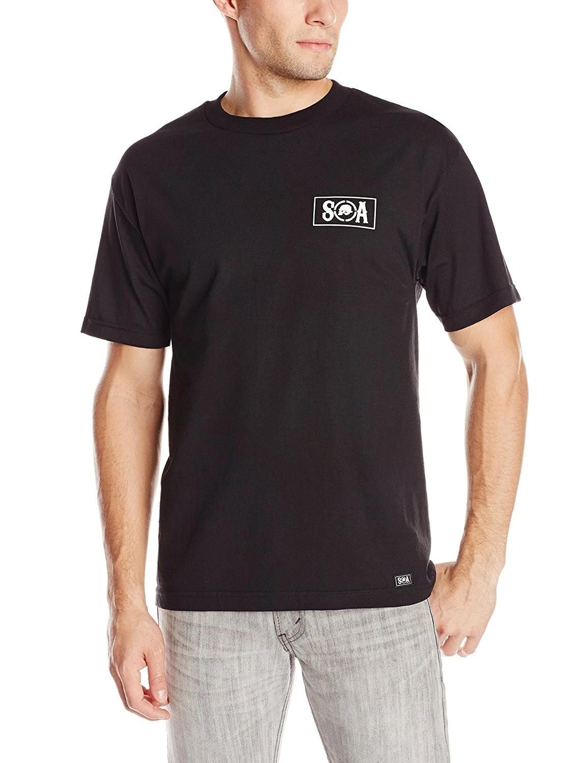 METAL MULISHA Sons Of Anarchy Collab Sons Tee Reaper Black T-Shirt S NEW S