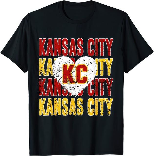 Vintage Kansas City Retro Script Classic City Pride Men Women T Shirt XL