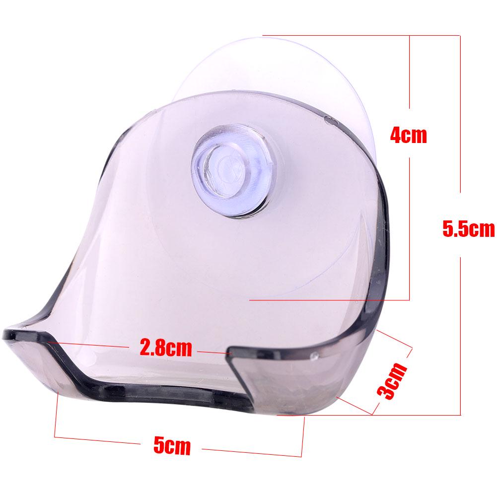 Razor Holder Wall Mounted Suction Cup Shaver Rack Hanger Bathroom Accessories