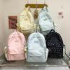 Student Schoolbag Girl Junior High School Large Capacity Cute Graffiti Star Backpack Ins Wind Student High School Backpack