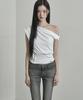 Inegi Waist-Shaped Button Top (White)