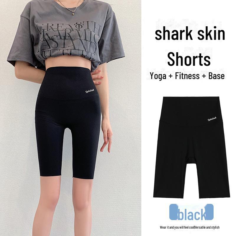 

Женские летние легкие шорты Shark: Улучшенный стиль Барби, защита от внешних воздействий, удобство для езды на велосипеде, подтяжка живота и бедер. 3XL