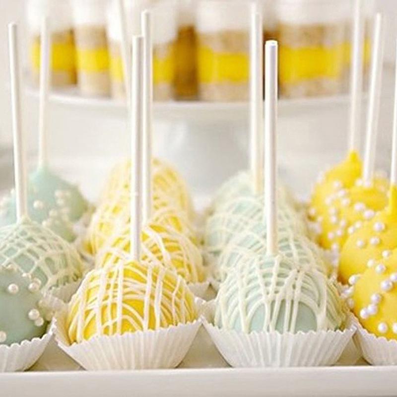 100Pcs/Lot Plastic Lollipop Stick Cake Sucker For Chocolate Sugar Candy
