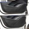 For CHANGAN CS75 PLUS 20-21 Door Anti-kick Sticker Modified Carbon Fiber Pattern Interior Car Film Accessories Modification