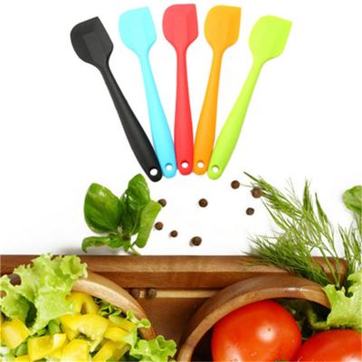 1 Stück Creme Butter Spatel Mischschaber Pinsel Silikon Backwerkzeug
