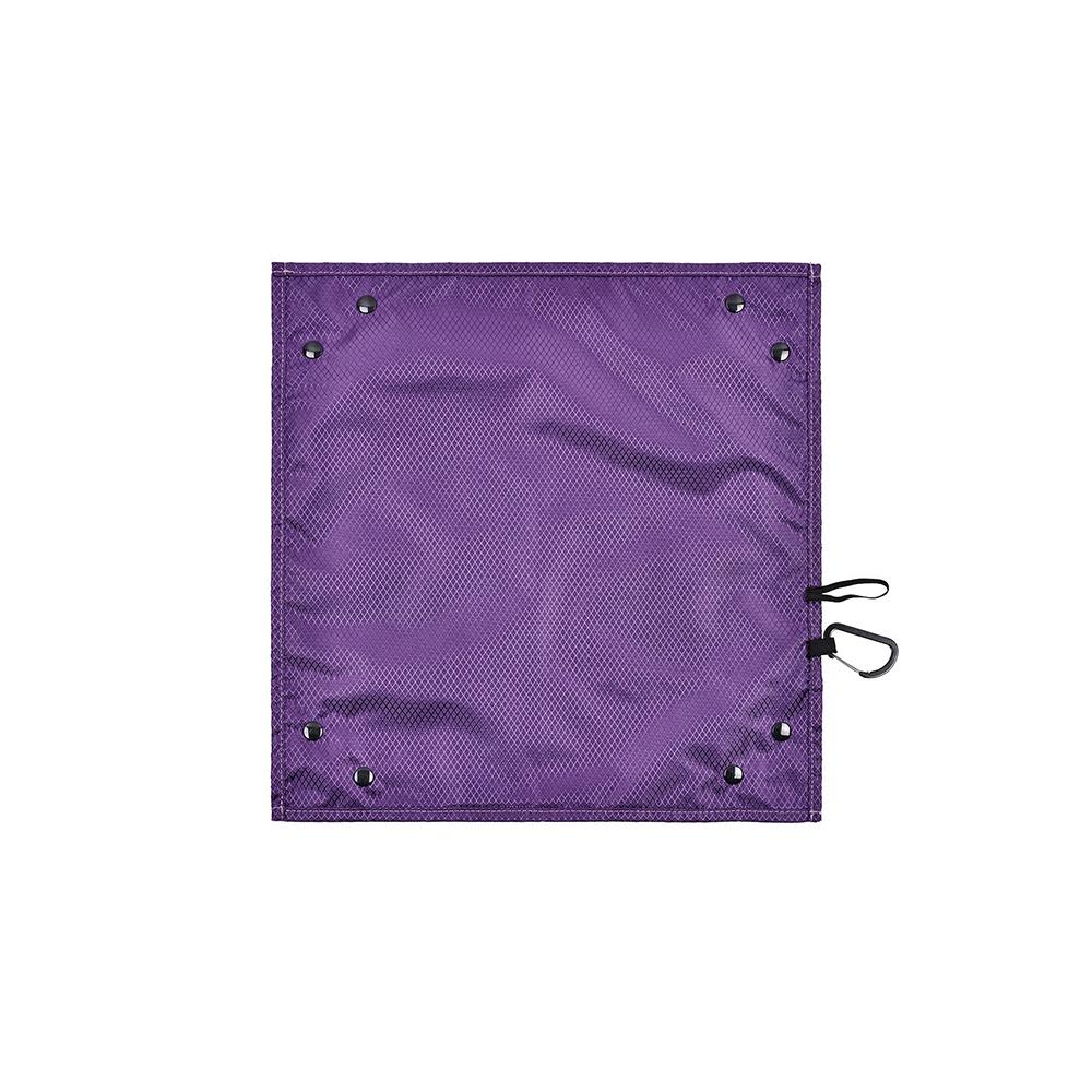 Foldable Small Seat Cushion Waterproof Snack Storage Tray Soft Camping Seat Mat Home Desk фиолетовый