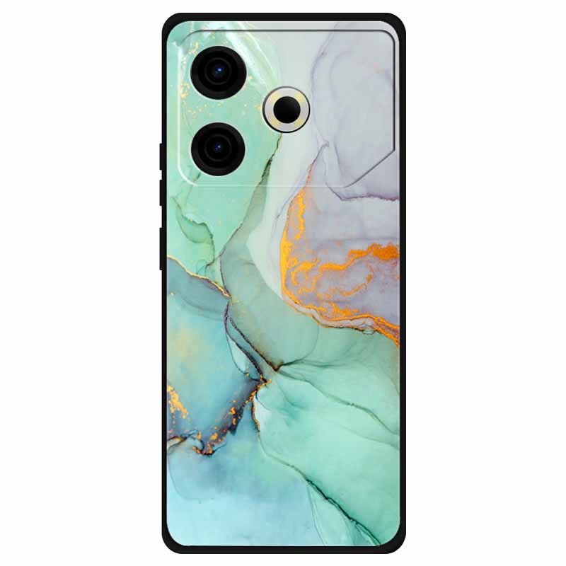 For Tecno Pova 6 Neo Case Silicone Soft Flower Space Fashion Cover For Tecno Phantom X2 Pro Cases Landscape Paint Covers Cute
