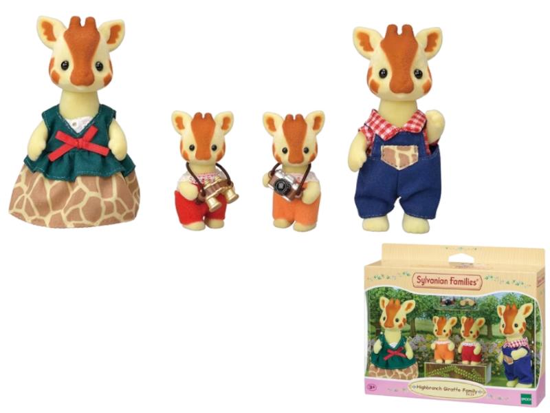 Sylvanian families 5639 rodzina żyraf z długą szyją 3+