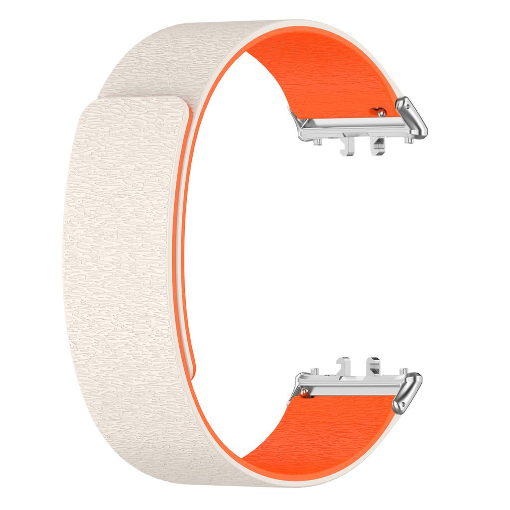 Two Tone Silicone Band For Samsung Galaxy Watch Fit 3 Magnetic Sport Strap For Galaxy Watch Fit 3 Smartwatch Elastic Bracelet