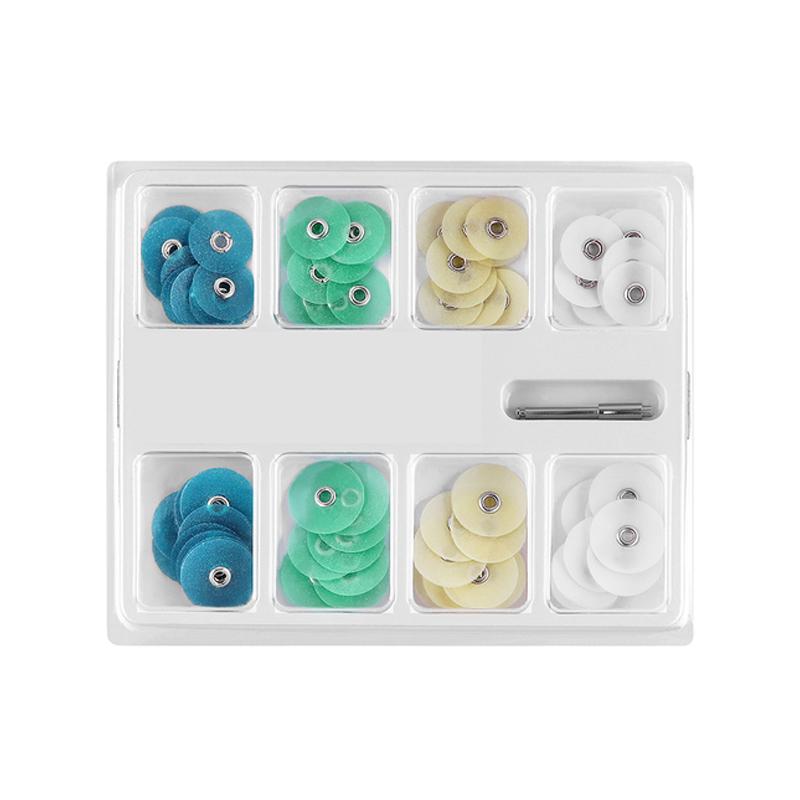 Dental Polishing Discs Gross Reduction Contouring Mandrel Dentistry Consumables Stripes Autoclaved Dentistry Materials