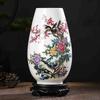 Chinese Jingdezhen Ceramic Vase Ornaments Office Store Club Bar Furnishing Crafts Home Livingroom Desktop Accessories Decoration