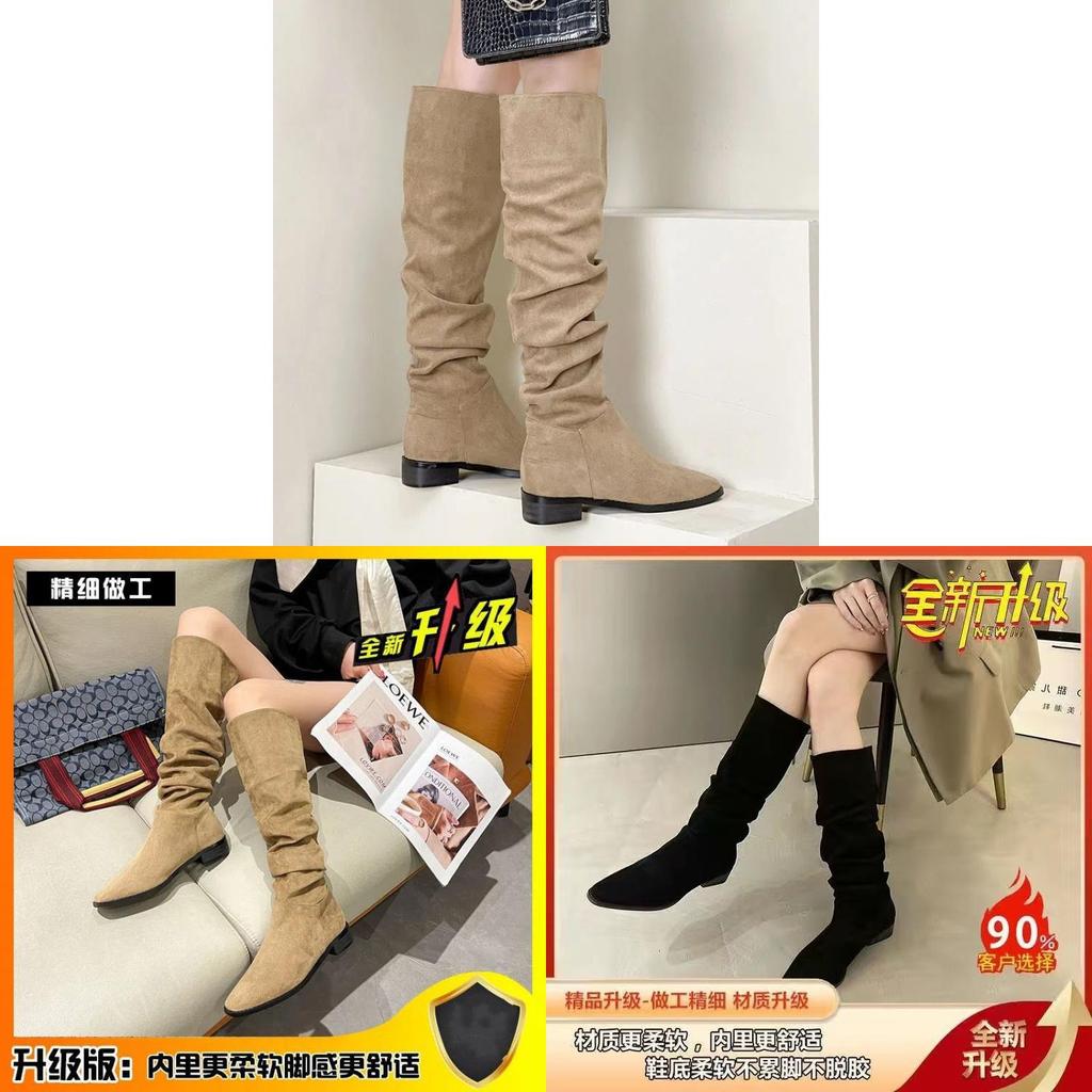 Classic Womens Overtheknee Boots With Waterproof Platform For Fall Winter Wear
