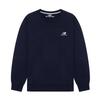 New Balance French Terry Crew Neck Sweatshirt Men woMen Unisex Navy Nbn