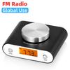 Mini FM Radio Transistor Global Universal Manual or Auto Search with Display Screen 64/76/87-108MHz 64-108MHz FM Stereo Radio