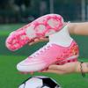 New Summer Football Shoes Long Spike Grass Football Shoes Training Competition Low Top Spike Sports Shoes For Men 32-45