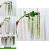 Simulated Wall Mount Senecio Rowleyanus For Bridal Decor And Photography Props