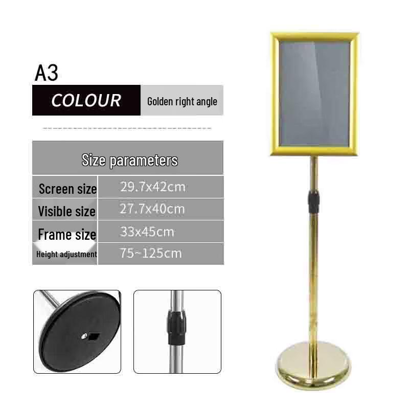 Stainless Steel Vertical Sign Holder