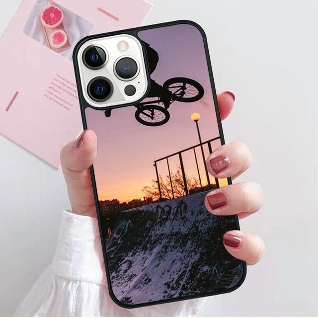 Sports Bike Cycle Coque Shell For iPhone 17 Air 15 16 14 13 12 Pro Max 11 Pro Max Plus Phone Case Cover