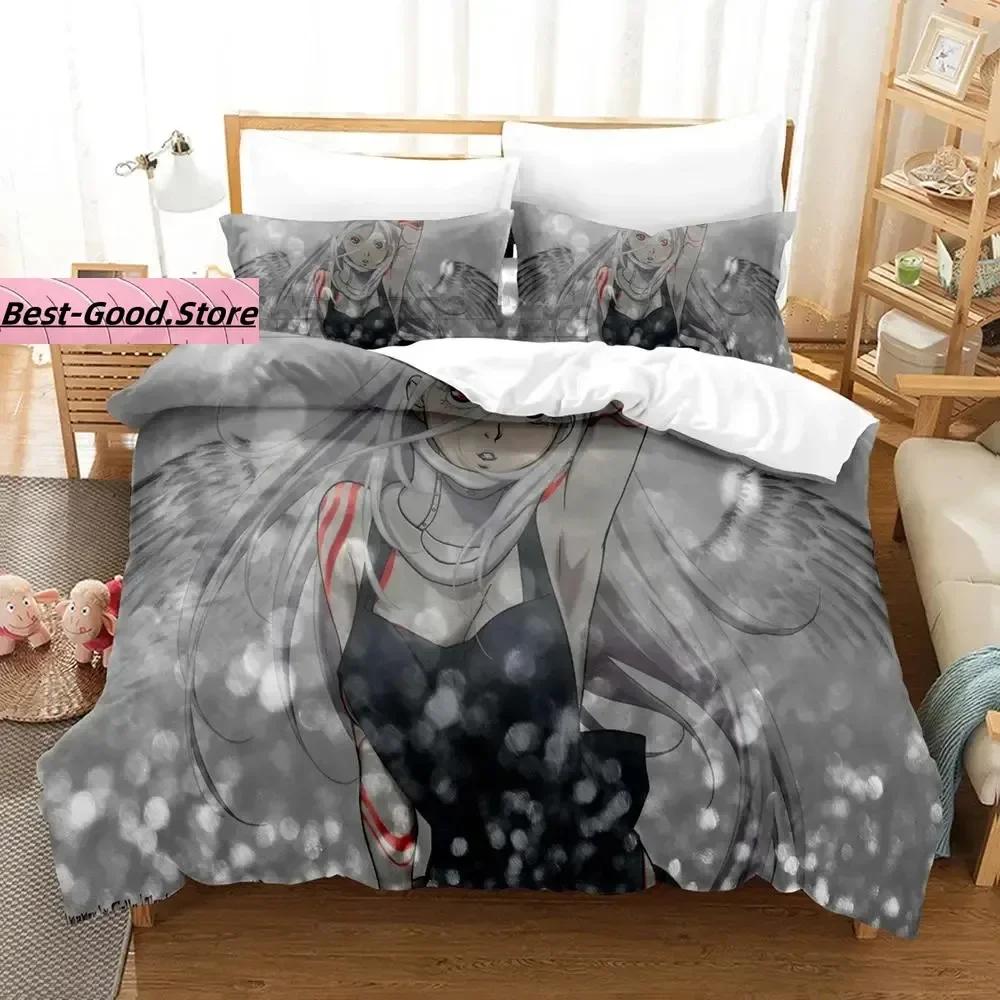 Comforter Deadman Wonderland Bedding Set Single Twin Full Queen King Size Bed Set Aldult Kid Bedroom S 3D Cama De Casal