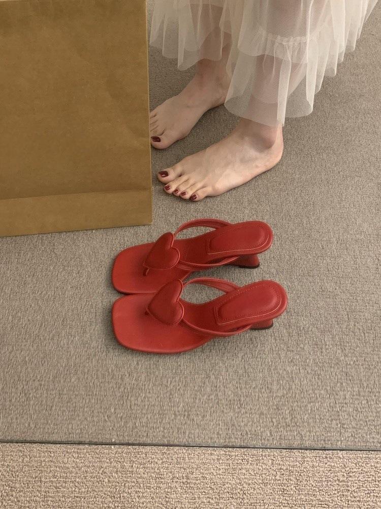 

Леопардовый принт, танкетка, высокий каблук, шлепанцы с перемычкой, женские новые сандалии для юбки 39 красный