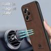 Pocox5 Retro Magnetic Sheepskin Leather Case For Xiaomi Mi Poco X5 Pro 5g Luxury Men Business Vintage Back Cover Poko X 5 X5pro