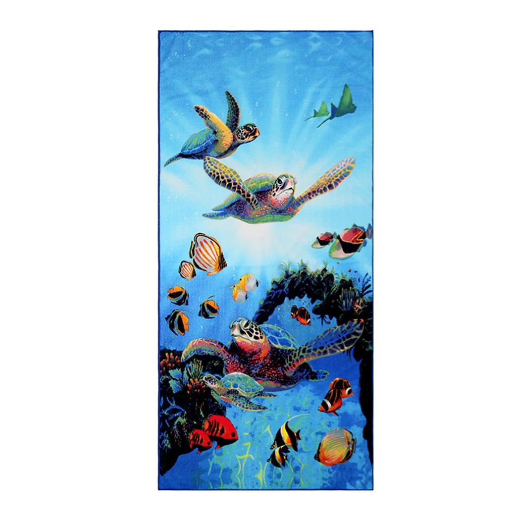 18 Style Beach Towels Sport Fast Drying Quick-Drying Super Absorbent Large Bath Towel Ultra Comfort Adults Absorbent Beach Towel
