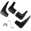 Mudflaps Splash Guards Mud Flap Front Rear Mudguards Fender 4pcs Black Mud Flaps for Chery Jetour Dashing 2023 2024