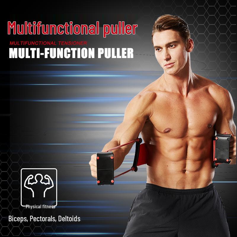 Adjustable Resistance Band & Push-up Stand - Multi-functional Fitness Equipment Latex Tube