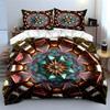 "Mandala Artwork Decorative Set" Soft Comfortable Duvet Cover Bedding Set Included 1*Duvet Cover & 2*Pillowcases gift