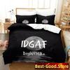 3D Print Boywithuke Printed Bed Set Duvet Cover Pillowcase Bedding Set Bed Linen Sheet Quilt Cover Full Queen King Size