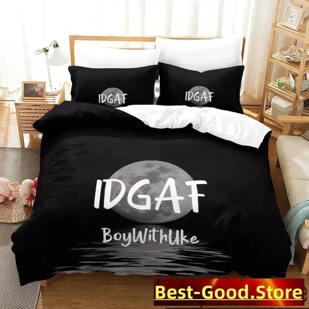 3D Print Boywithuke Printed Bed Set Duvet Cover Pillowcase Bedding Set Bed Linen Sheet Quilt Cover Full Queen King Size