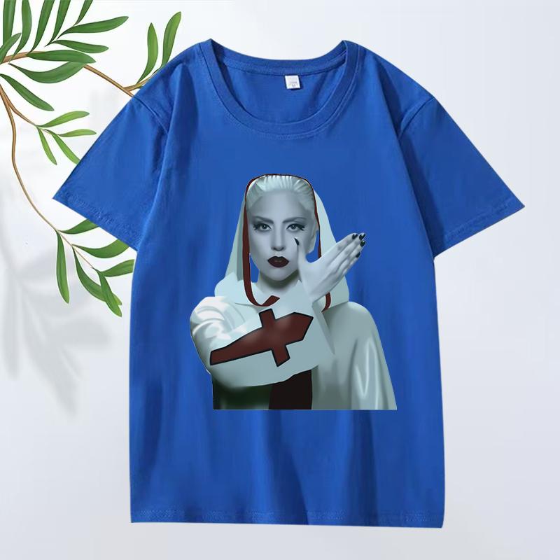 2026 New Lady Gaga Alejandro Classic Graphic T Shirts Men Women Oversized 100 Cotton Streetwear Short Sleeve Summer Unisex Shirt