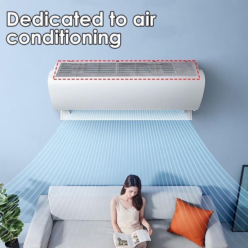 Ultra Slim Air Conditioner Filter - Anti Virus And Dust Barrier, Reusable Mesh For Ac Outlets