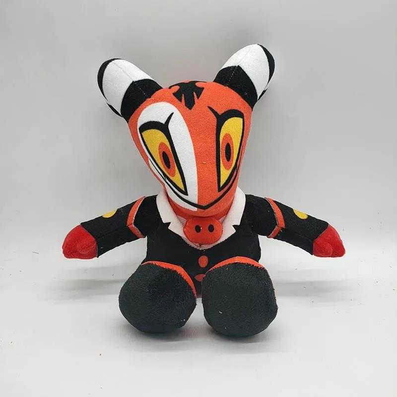 30CM Blitzo's Teddy Plush Toy Helluva Boss Plush Animal Toys Cartoon Stuffed Soft Toy Christmas Birthday Gift for Children