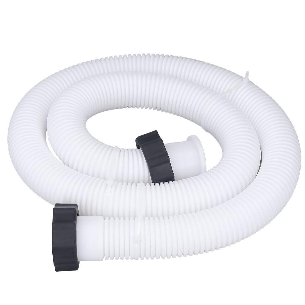 Furtun de schimb pentru pompă de piscină pentru furtun de piscină cu diametrul de 1,5 inci pentru piscine supraterane alb