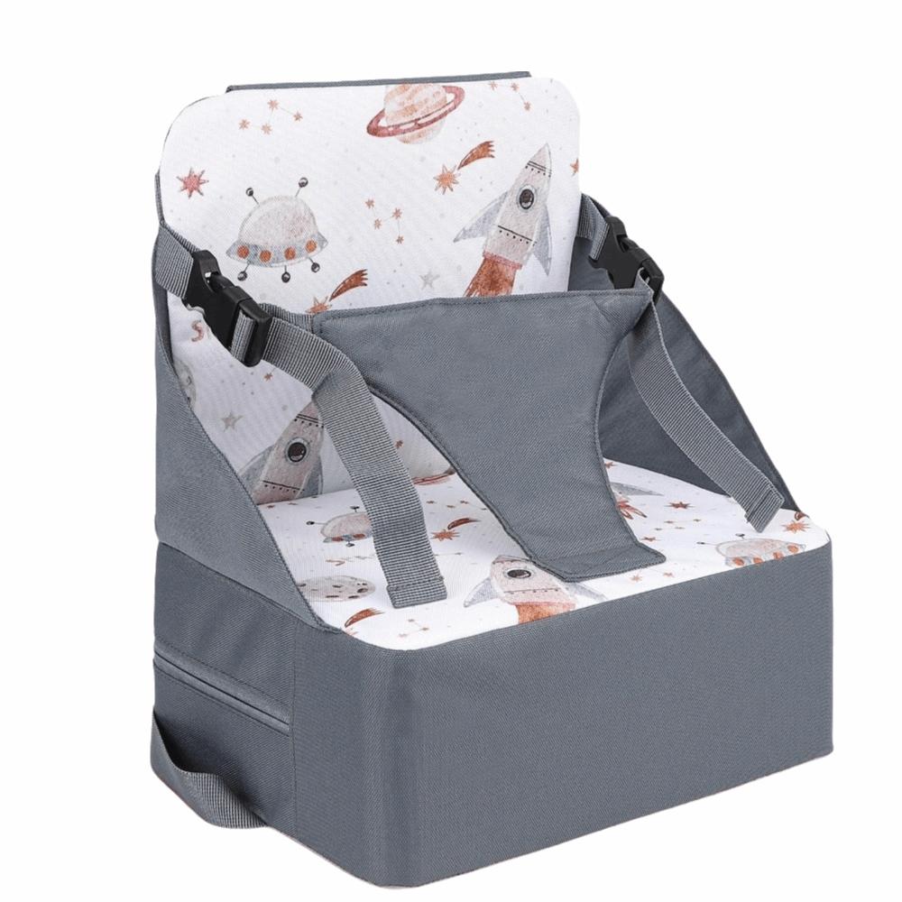 Easy Clean Toddler Dining Chair Cushion Foldable Anti-Slip Booster Seat Pad Travel Use