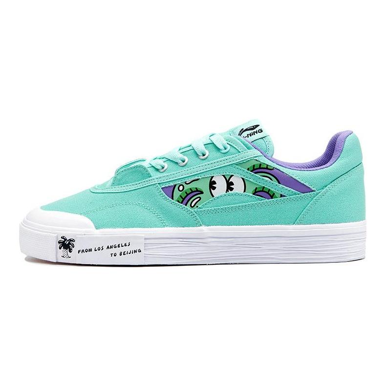 Li Ning X Steven Harrington Hand Plant Shoes 'Aqua Green' Women's AECR070-3
