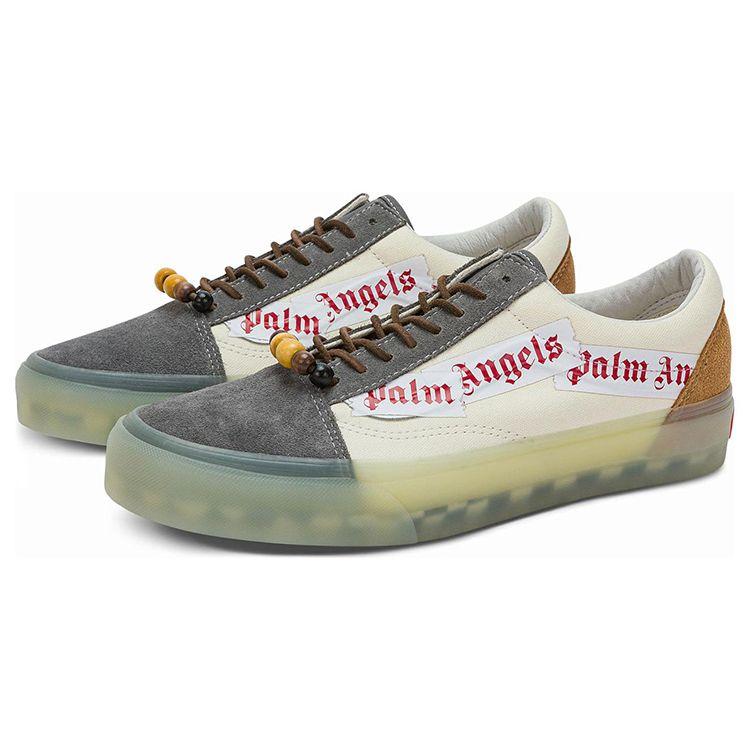 Palm Angels x Vans Old Skool VLT LX Pewter Unisex Tenisky Šedá Chipmunk VN0A4BVF78M