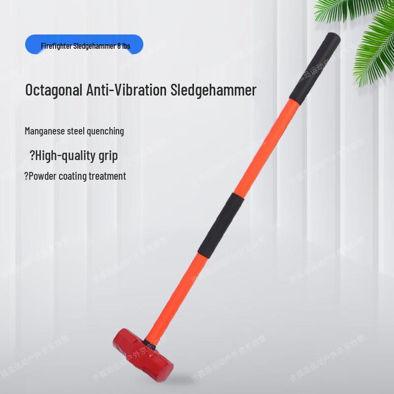 Heavy-Duty Firefighter Emergency Hammer