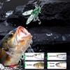 Artificial Fly Fishing Lures Set with Realistic Fly Shape Durable Fishing Baits for Freshwater and Saltwater Fishing Tackle Accessories