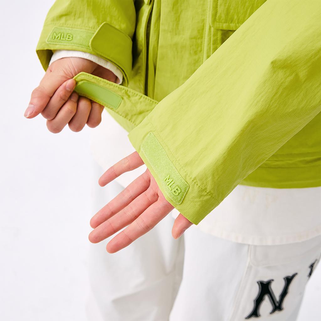 New MLB New York Yankees Jackets Coats Unisex Light Olive Green 3AWJB0751-50OLL